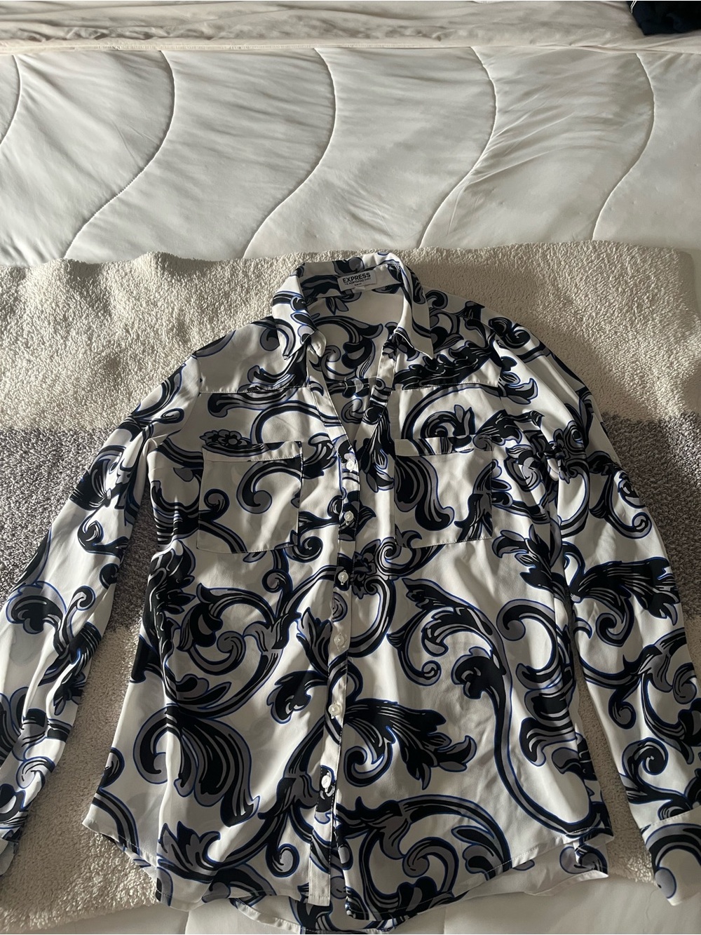 Express Portofino Slim Blouse